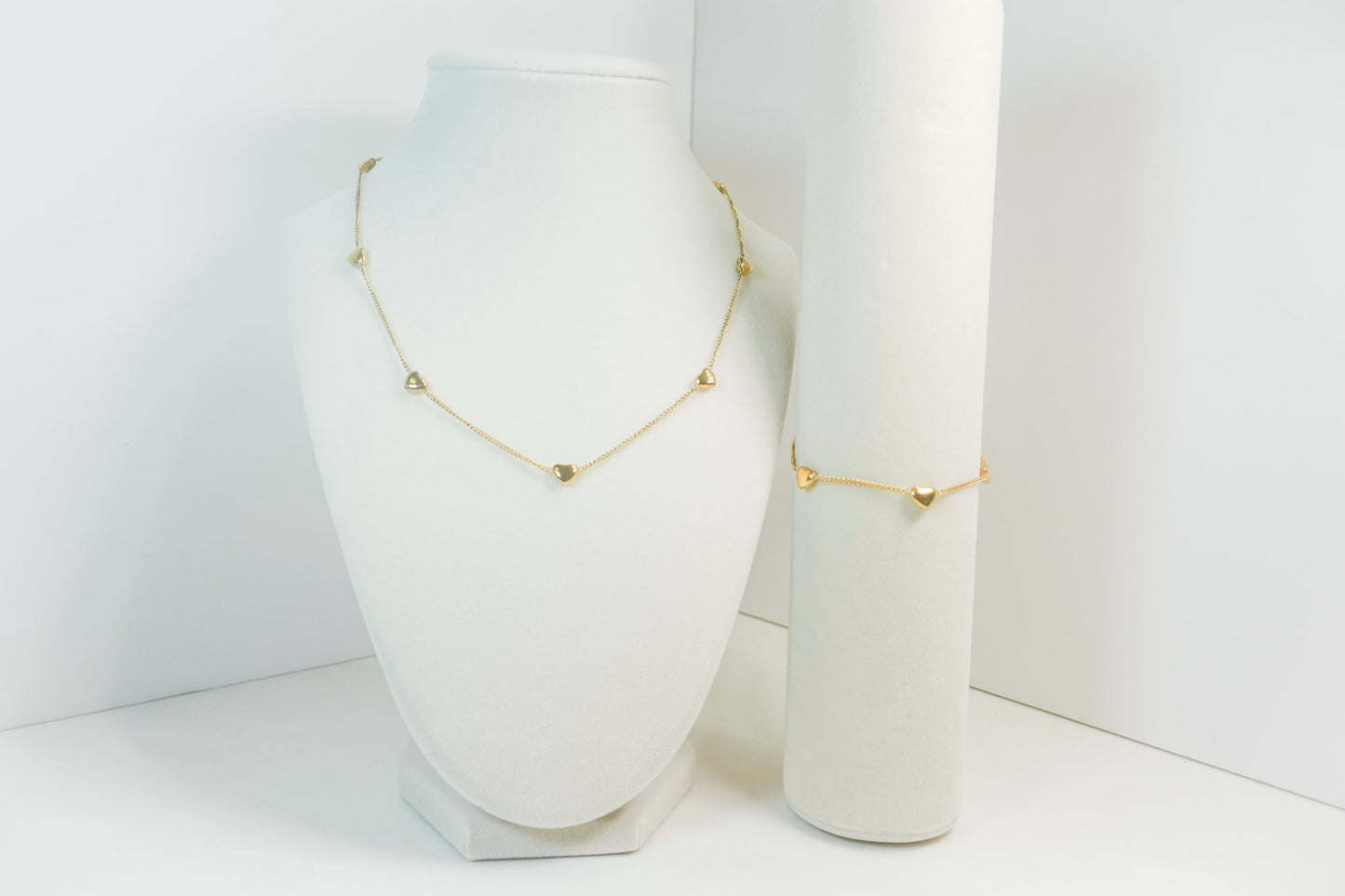 BFF Bestie Necklace and Bracelet Set