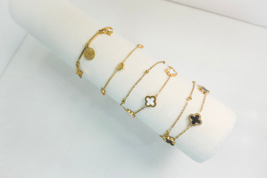 Lucky Layers Bracelet - Black