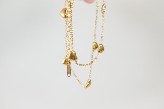 BFF Bestie Necklace and Bracelet Set