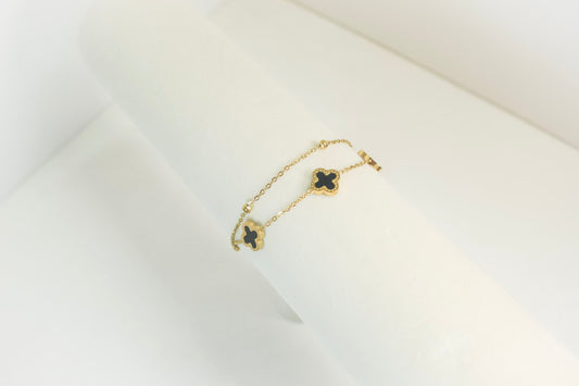 Lucky Layers Bracelet - Black